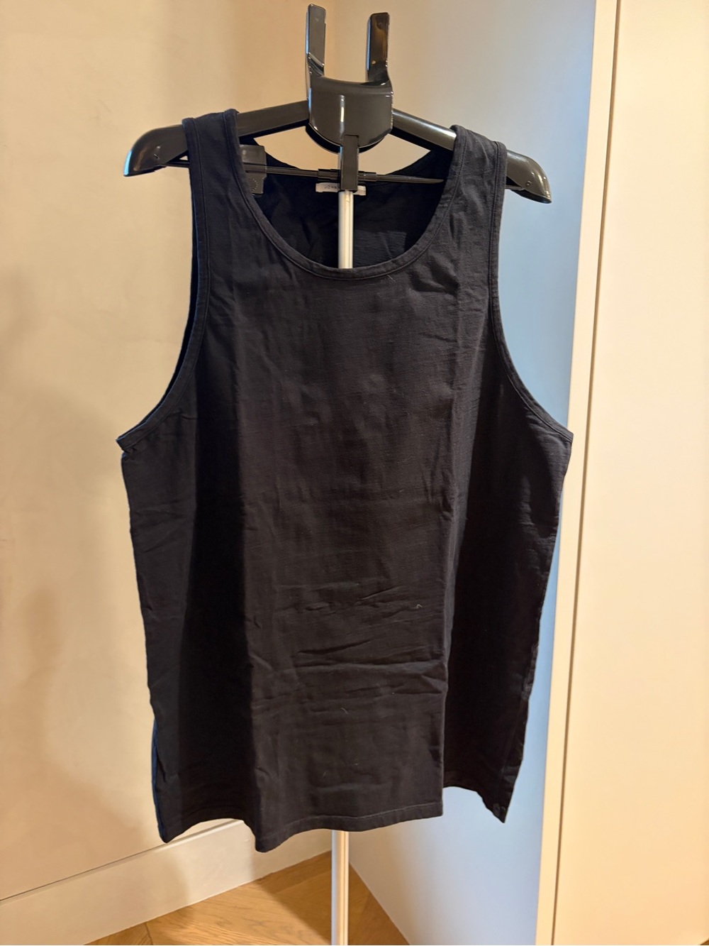 John Elliott Black Women's Tank Top - Scoop Neck